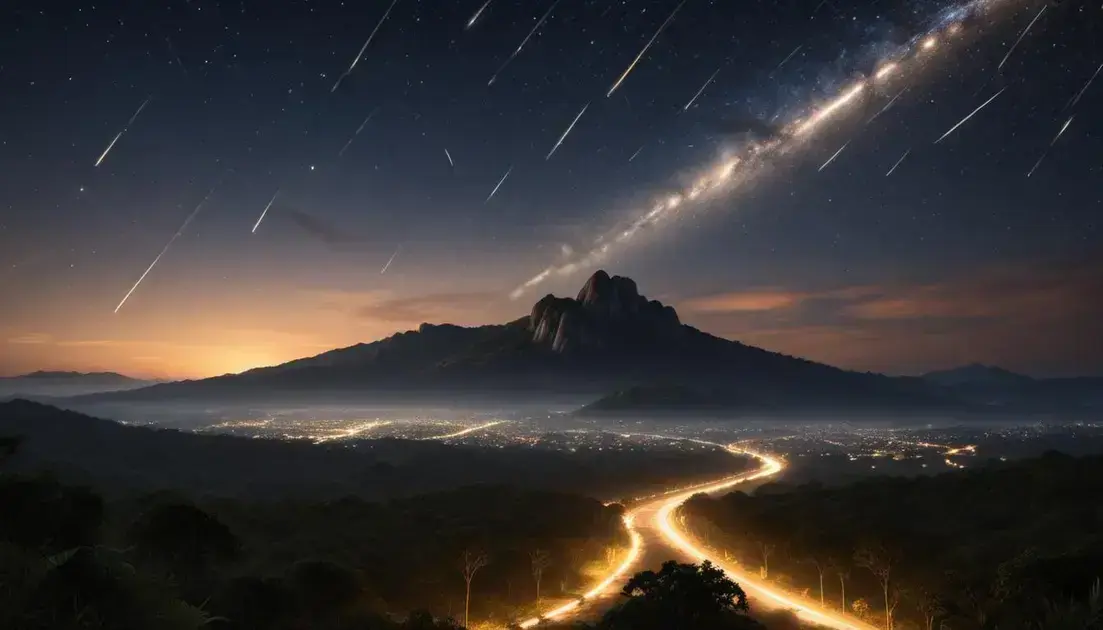 chuva de meteoros