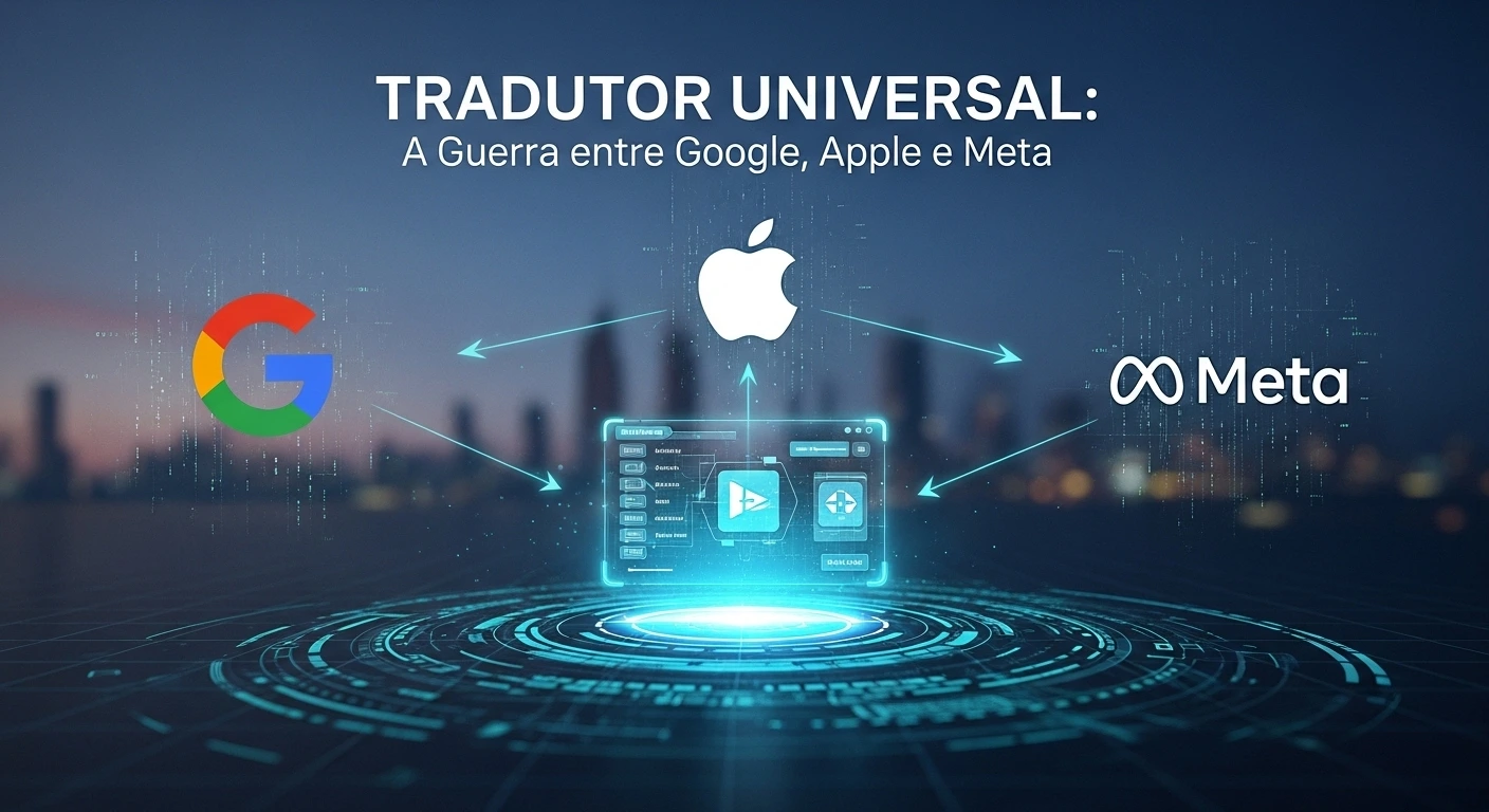 corrida pelo tradutor universal com IA