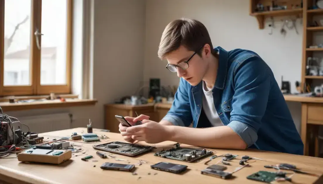 curso de manutenção de celular gratuito