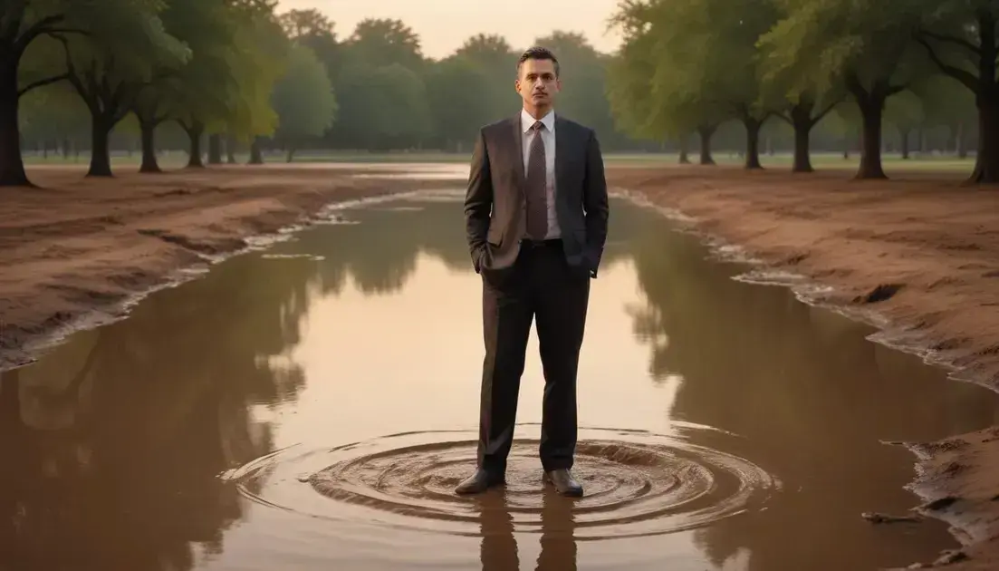que significa soñar con agua sucia