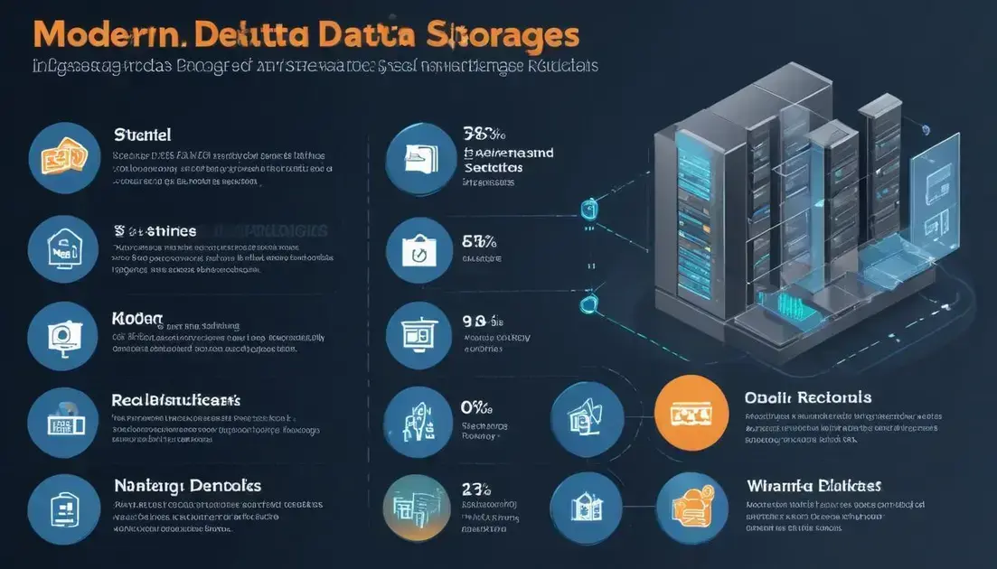 Vantagens das tecnologias modernas de armazenamento