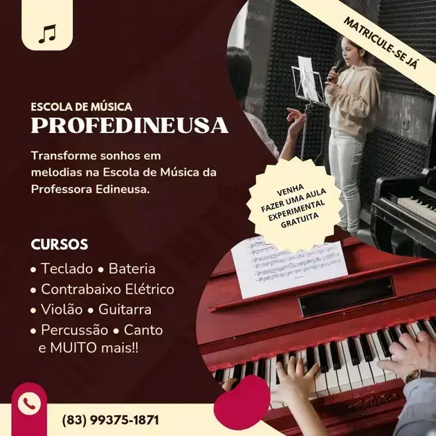 curso de canto gratuito presencial