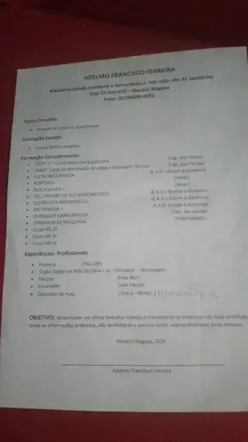 curso de garçom senac gratuito