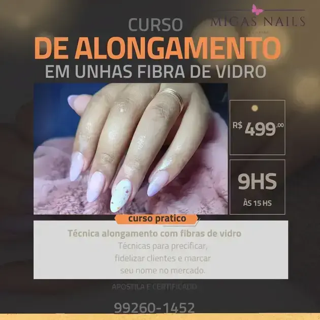 curso de nails designer gratuito