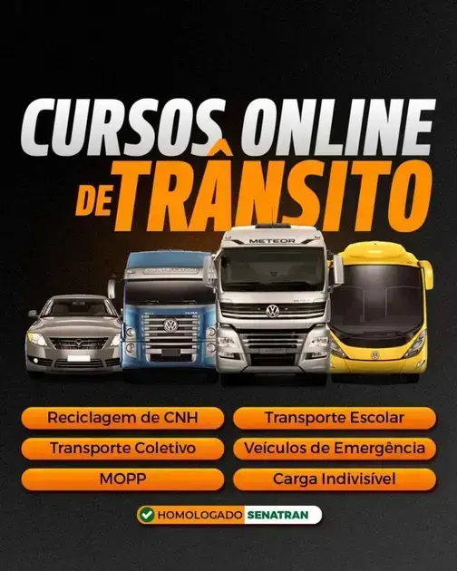curso de transporte de passageiros gratuito