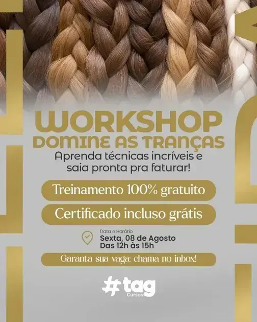 cursos de tranças gratuitos