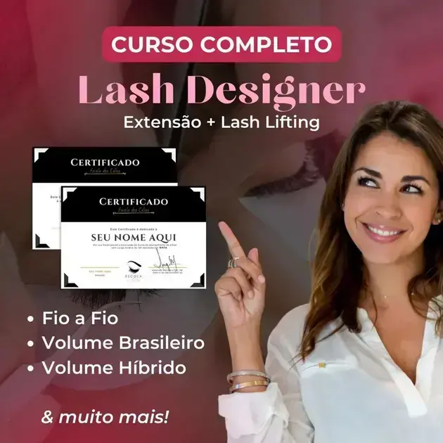 melhor curso de extensão de cílios online gratuito