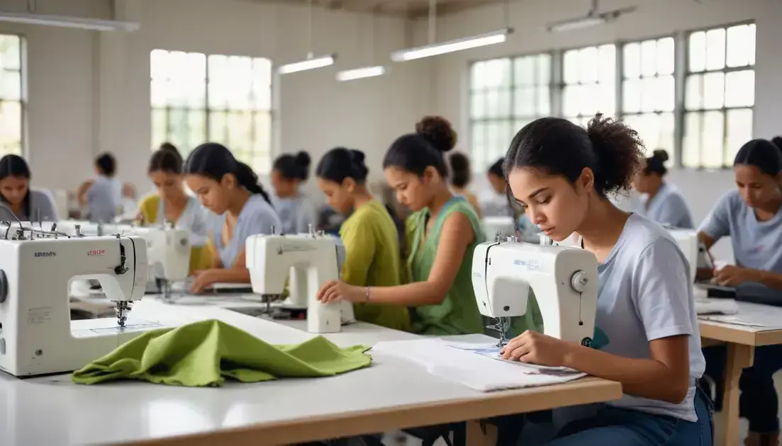 senai curso de costura gratuito