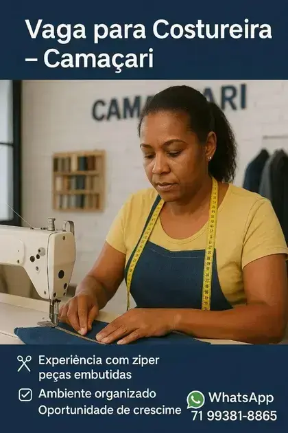 vagas de emprego em camaçari