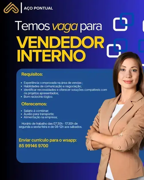 vagas de emprego em fortaleza de segunda a sexta