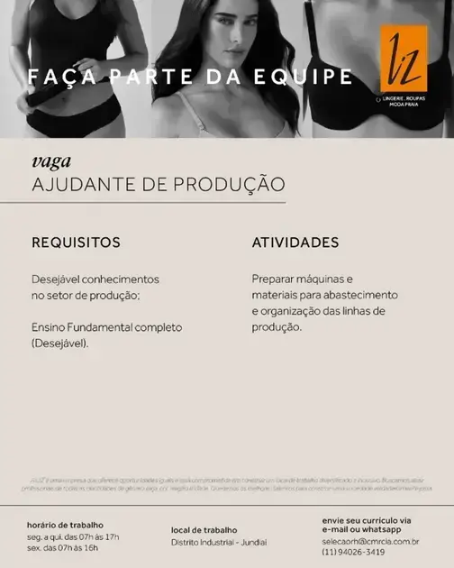 vagas de emprego em jundiai