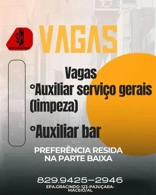 vagas de emprego em maceió