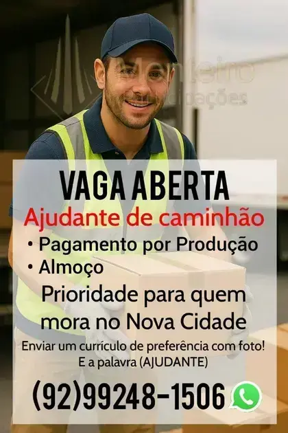 vagas de emprego em manaus hoje