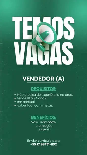 vagas de emprego em rio preto