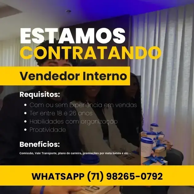 vagas de emprego em salvador hoje