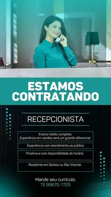 vagas de emprego em santos