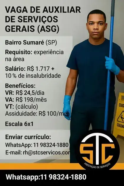 vagas de emprego em sumare