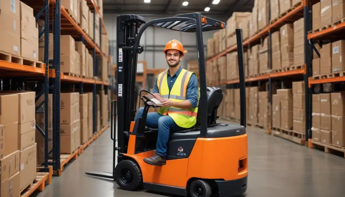 curso de operador de empilhadeira gratuito