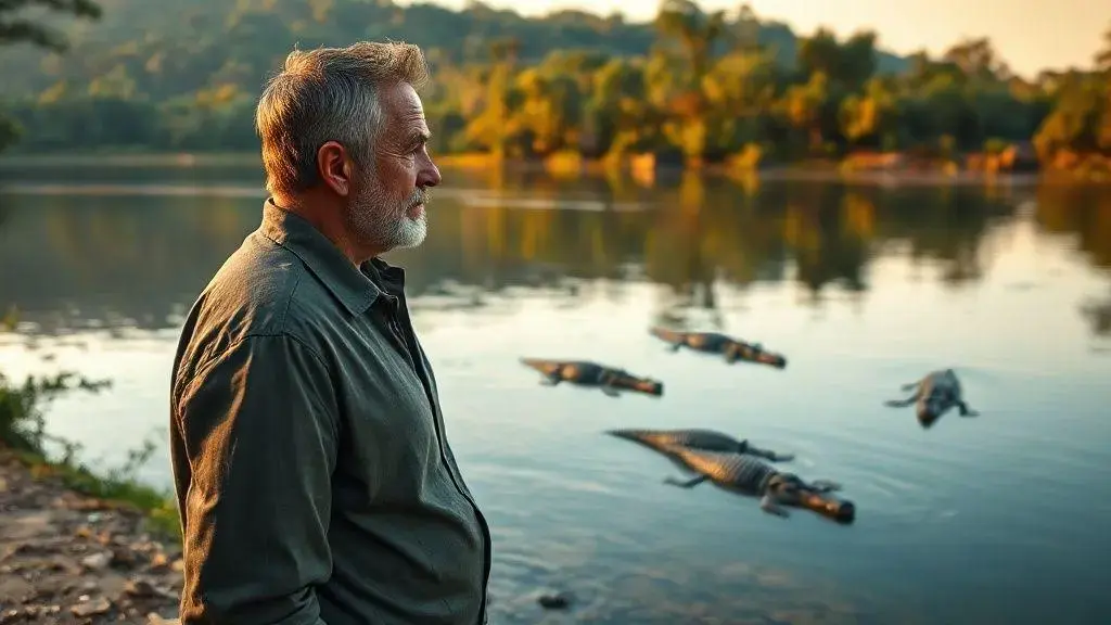 qué significa soñar con cocodrilos en el agua