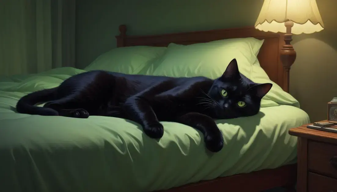 que significa soñar con gatos negros