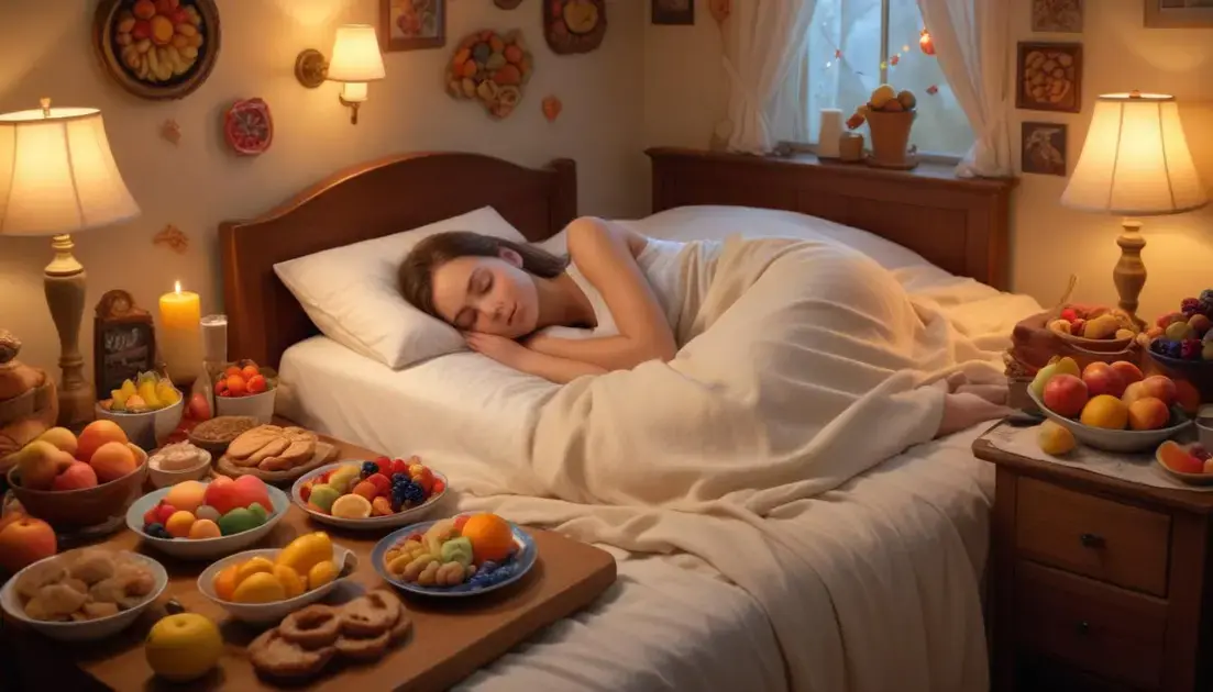 que significa soñar con mucha comida