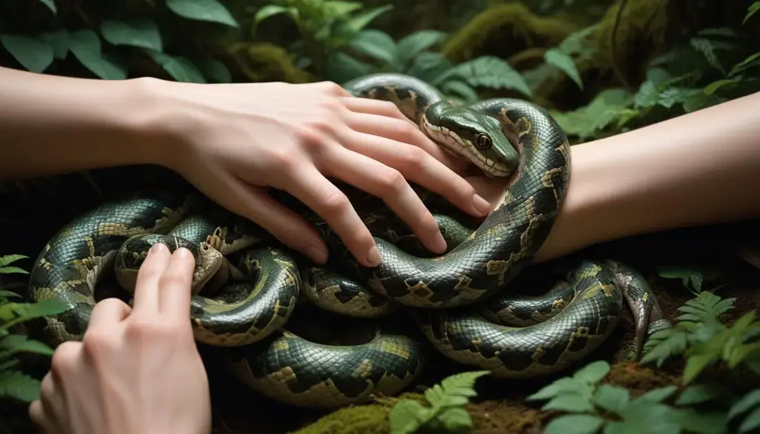 que significa soñar con muchas serpientes