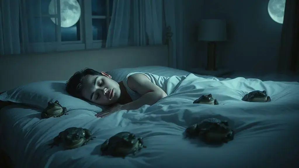 que significa soñar con sapos