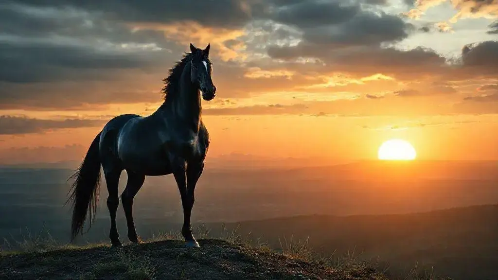 que significa soñar con un caballo negro