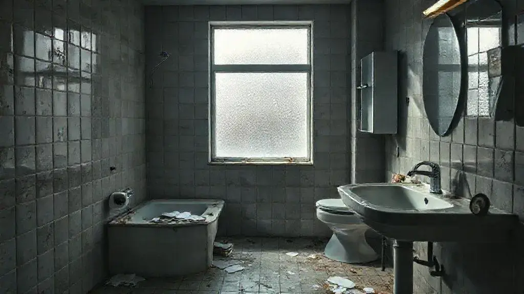 soñar con baño sucio