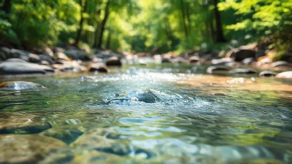 soñar con mucha agua limpia corriendo