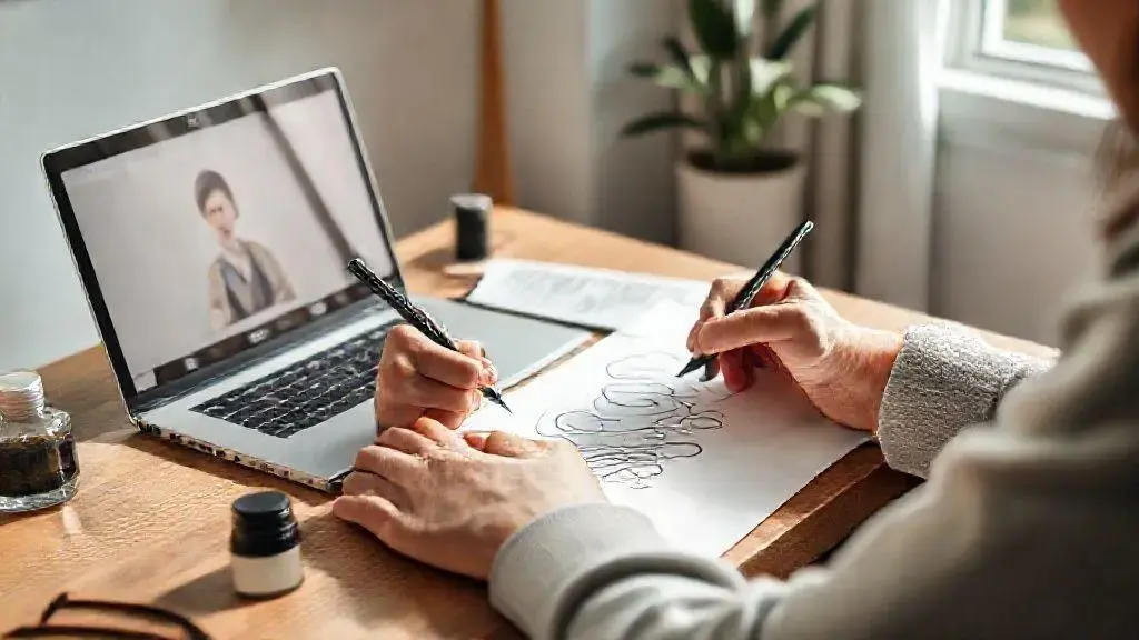 curso de caligrafia online gratuito