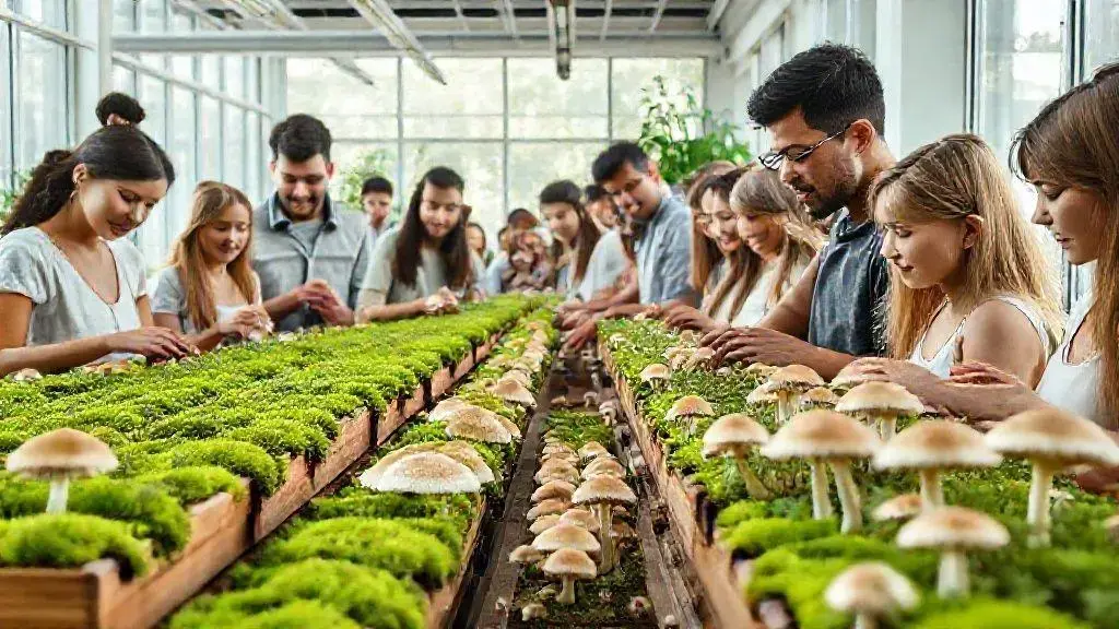 curso de cultivo de cogumelos gratuito