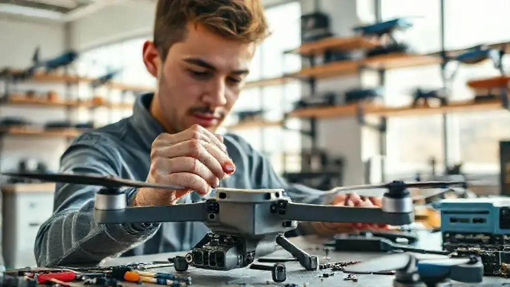 curso de manutenção de drones gratuito