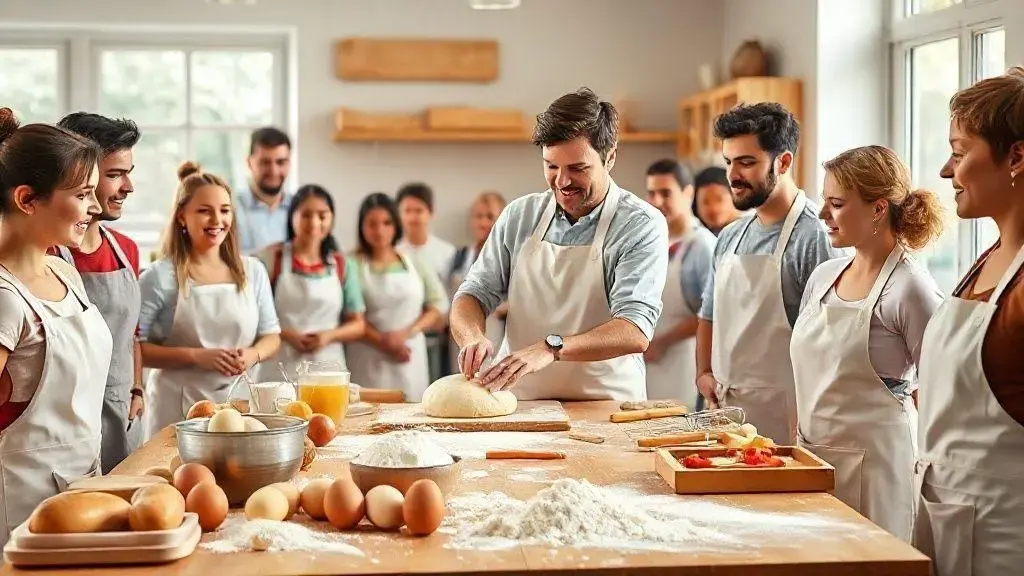 cursos gratuitos de panificação e confeitaria