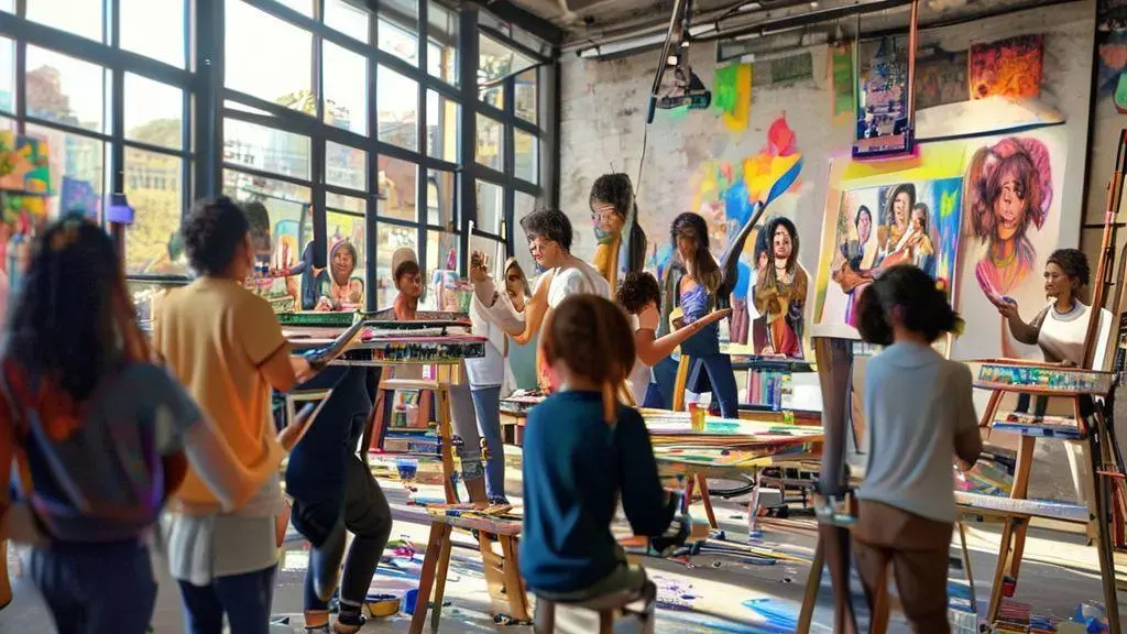 curso de pintura gratuito sp